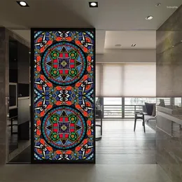 Adesivi per finestre Copertura glassata Film di dimensioni personalizzate PROTEZIONE PRITATO PRIMAZIONE CLILNG TINT MOTORE MODULO DELLA DURA 60CMX100CM