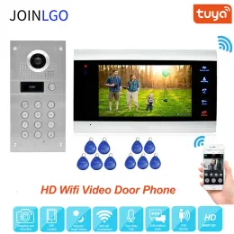 Intercom 960p AHD Tuya Smart App Remote entsperren WiFi IP -Video -Tür -Telefon -Video -Intercom -Systembewegungscode Tastatur RFID RFID -Kamera