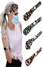 Mask Headband Button AntiTightening Mask Holder Headband Headwrap Protect Ears Mask Strap Extender Headwear Hair Band JK2006XB2487048