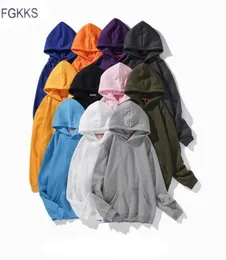 fgkks quality brand men hoodie autunt new male hip hop oneck pulloverスウェットシャツメンズファッションソリッドカラーパーカー8240487