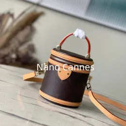 10A Nano Cannes Nano Eimer Damenbeutel Designertasche Lou Vitt Retiro Crossbody Bag Handtasche Mini -Tasche Hochwertige Einkaufstasche 82952 Monopaname