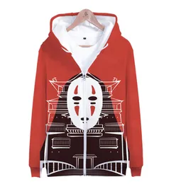 Spirited Away Hoodie Men Women Kid Sweatshirt Studio Ghibli Hayao Miyazaki Chihiro Anime Kapuzenjacke Reißverschluss Mantel 2010217385808