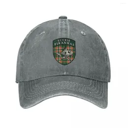 Boll Caps Piranhas Stable Logo Cowboy Hatt Horse Hard Brand Man Girl's Hats Men's