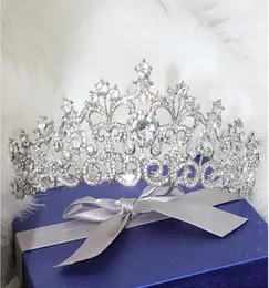 Snow Queen Crown Tiaras Hochzeit und Party Haar Schmuck Mai Stil Verkauf Quinceanera Kleider Kopfstücke6462406