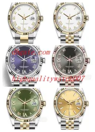 20 colori Serie classiche Ladies Watch M126233 126231 126234 inossidabile 36mm Asia ETA 2813 Movimento Sport Sport Automatico Donne039S1659572