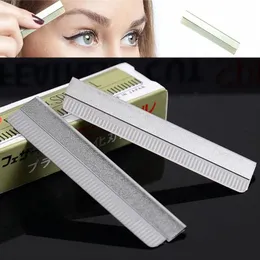 Pro 100 PCs Dediziertes Scraping Eyebrow forming Augenbrauen gezupfte Rasierklingen Set Beauty Make -up -Werkzeuge 240321