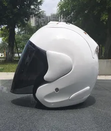 ara i白いオープンフェイスオフロードレーシングモトクロスオートバイhelmet9685043