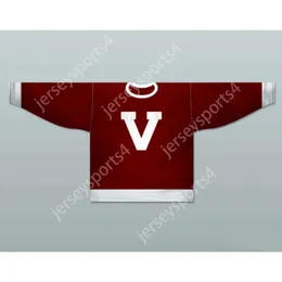 Gdsir Custom 1911-12 VANCOUVER MILLIONAIRES HOCKEY JERSEY NEW Top Ed S-M-L-XL-XXL-3XL-4XL-5XL-6XL