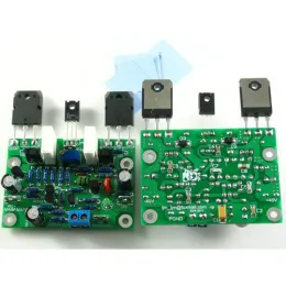 Amplificadores Aiyima 2pcs Naim Naim NAP250 Mod Power amplificador Placa de áudio HIFI Amplificador 2SC5200 som de som estéreo Amplificador 80W Kits DIY