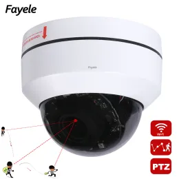 Telecamere CCTV Sicurezza 5MP Mini Dome WiFi PTZ Camera umanoide Tracciamento automatico IR 30M 360 Video Audio Sorveglianza Wireless 2MP 4G Camera