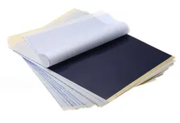 50pcslot 4 طبقة الكربون الحرارية للوشم الوشم نقل ورقة ورقة تتبع ورقة الوشم الاحترافية