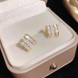 Modeohrringe Luxus Stud Designer Brief Perle Ohrringe Frauen Gold Hochzeitsfeier Jewerlry Ohrringe Accessoires Geschenk keine Schachtel