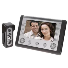 Campainhas de campainha matewang 7 "Intercomo intercom Intercom Monitor interno Interphone para villa private Segurança doméstica Segurança doméstica Vídeo Doorphone Doorbell