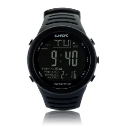 Watches Sunroad FR720B Titta på sportfiske -höjdmätare +termometer +barometer 5AMT Vattentät lufttryck fisketemperatur påminnelse