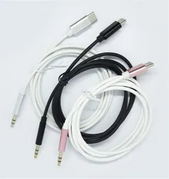 USB -тип от C до 35 мм адаптер Aux Cable DAC USBC O Kabel для автомобильных динамиков наушники Tipo Auxiliary Adapter8860513