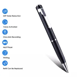 Recorder 128GB Professional Pen Digital Sound Recorder For Children 20H Voice Recording 8128G Portable Dictaphone USB Audio Record Espia