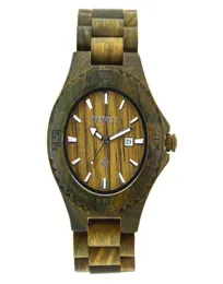 Orologi da polso Bewell W023B Sell Men Wood Woat Watch Golden Calendario in legno Abito maschio di lusso Relogio Masculino6057352