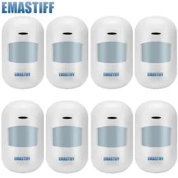 Cameras Emastiff PIR Motion Detector 433 MHz EV1527 dla Tuya WiFi Home GSM System alarmowy bezprzewodowy detektor ruchu w podczerwieni