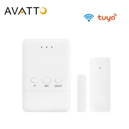 Controlla Avatto Tuya Ture Wireless Smart Wifi Garage Door Apri Controller Smart Life App Control Voice Works per Alexa/ Google Home