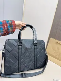 Najlepsza teczka na męską markę, casual crossbody, torba komputerowa, torba projektantów na ramię, torba materiałowa o dużej pojemności, klasyczny i wszechstronny, prawdziwy strzał