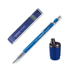 Kalemler Staedtler 780C Mars 2.0mm Technico Otomatik Mekanik Kalem/502 Döner Eylem Kurşun İşaretçi ve Küvet Kalem Doldurma Seti