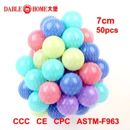 Ball Ocean Ball Outdoor Sport Plastic z ekologiczną ekologiczną fala basenu wodnego Pit 7cm50pcs stres powietrze zabawne zabawki dla dzieci 240402