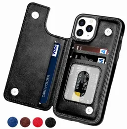 Case di portafoglio aziendale per iPhone 12 Mini 11 Pro XS Max XR X Copertura Retro Flip Leather Telefono 6S 6 7 8 Plus7626130