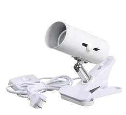 85265V 300W UVB Pet Light Holder Clamp Lamp Fixture Solid Ceramics Socket and Iron Shell 360° Adjustable Habitat Lighting and Cer4122012