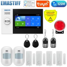 Kits 433MHz All Touch Screen sem fio WiFi GSM RFID RFID SISTEMA DE ALARMENT SISTEMA DE ALARME