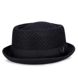 Designer largura chapéus de balde chapé de porco chapéu de porco masculino largo lã feltro jazz chapéu de fedora com penas cavalheiro clássico igreja casamento chapéu de luxo para mulheres