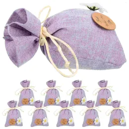 Stume di stoccaggio sacca a bombola di lavanda appesa a bustine vuote Carta per auto per auto per imballaggio decorativo Fragranza portatile