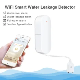 Detector WIFI Water Leakage Alarm Detector Wireless Water Leak Sensor Water Level Detector Alarm Sensor Home Smart Remote Notification