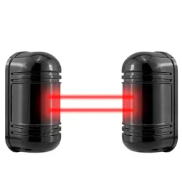 Detektor przewodowy aktywny alarm w podczerwieni detektor detektor podwójny czujnik wiązki 100 m ogrodzenie barierowe obwodu zewnętrznego dla systemu alarmowego GSM