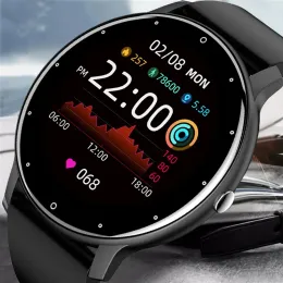 Cover 2023 ZL02 NEW SMART WATCH WOMEN 남자 남성 선물 선물 스포츠 스마트 워치 심박수 모니터 IOS Android 용 방수 시계