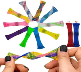 Fidget Murble Ball Autism ADHS Anti -Stress -Spielzeug Ganzes sensorische Relief Hand Zappeln Spielzeugnetzröhrchen mit Glas Antistress 05026810759