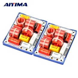 Amplifier KASUN AS33C 160W 3 Ways HiFi Speaker Crossover Treble Midrange Bass Independent Filter Frequency Divider 2PCS