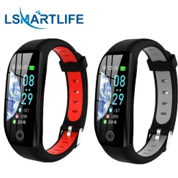 Braccialetti F21 Bracciale intelligente Distanza GPS Fitness Attività Tracker IP68 Waterproof Pressure Blood Watch Sleep Monitor Bandband
