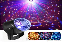 Nuove luci del palcoscenico laser portatili RGB Seven Mode Lighting Mini DJ laser con telecomando per il proiettore del club di feste di Natale1688181