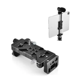 Monopods iPad Phone Tripod Mount Adapter مع حامل اللوحات الذكية للهاتف الذكي البارد iPad للهاتف الذكي للهاتف الذكي للهواتف المحمولة مع Tripod مع لوحة إصدار ARCA السريعة