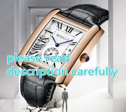 Men039s Watch Para zegarków kwarcowy Złota Dekoracja Dekoracja Gold Prezentacja skórzany zespół Herrenuhr Damenuhr Montre Homme8582848