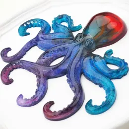 도구 DIY 에폭시 수지 곰팡이 에폭시 바다 Sereies Ocean Octopus 실리콘 곰팡이 보석 곰팡이 쥬얼리 액세서리