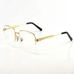 Qualität modische neue Luxusdesignerin Sonnenbrille Kajia Serie 0348 Männer- und Frauen -Modegeschäft Myopia Linse Pure Titanium High -End -Augenrahmen