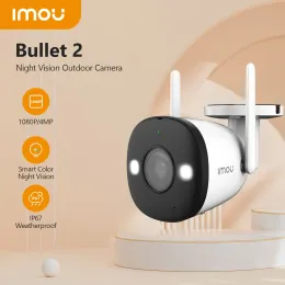 CAMERA IMOU BULLED 2 2MP/4MP CAMERA IP WiFi Outdoor 16X zoom digitale da 2,8 mm fotocamera Lenswireless H.265 Onvif Security CCTV Camera