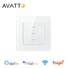 GUASHAND AVATTO TUYA WiFi Interruttore di tenda intelligente, brandri per branding Otturatore elettrico interruttore di touch di telecomando Alexa Google Home Alice