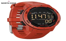 North Edge Mars Men Digital Watch Watche Watche Watches Wodoodporne 50M Kalorii Kotometru Stopwatch Co godzinę budzik 2204188568113