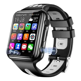 대용량 안드로이드 4G 스포츠 GooglePlay Smart Watch W5 for Men Women GPS WiFi Double Camera Video Call Smart Watch와 SIM