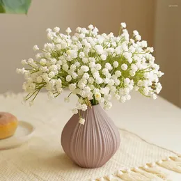 Dekorative Blumen 1 Bündel Gypsophila Kranz Künstlicher Blume Hochzeit Baute Tisch gefälschte Girlandengeschenke Party Home DIY Dekoration