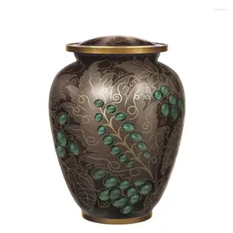 Vaser produktdruvor symboliserar strålande livets ljus cloisonne för kremering