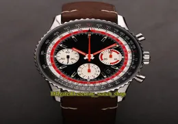 V9F Top B01 AB01211B1X2 Swissair Special Edition ETA A7750 Automatische Chronographen Mens Watch Wege Rotation Lünette Sport Stoppwat2271899