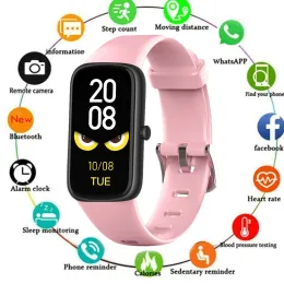 Wristbands 2022 Slim Women Smart Bracelet Watch Continuous Heart Rate Blood Oxygen Smartwatch Smart Watch Original pk Xiaomi Mi Band 4 5 6